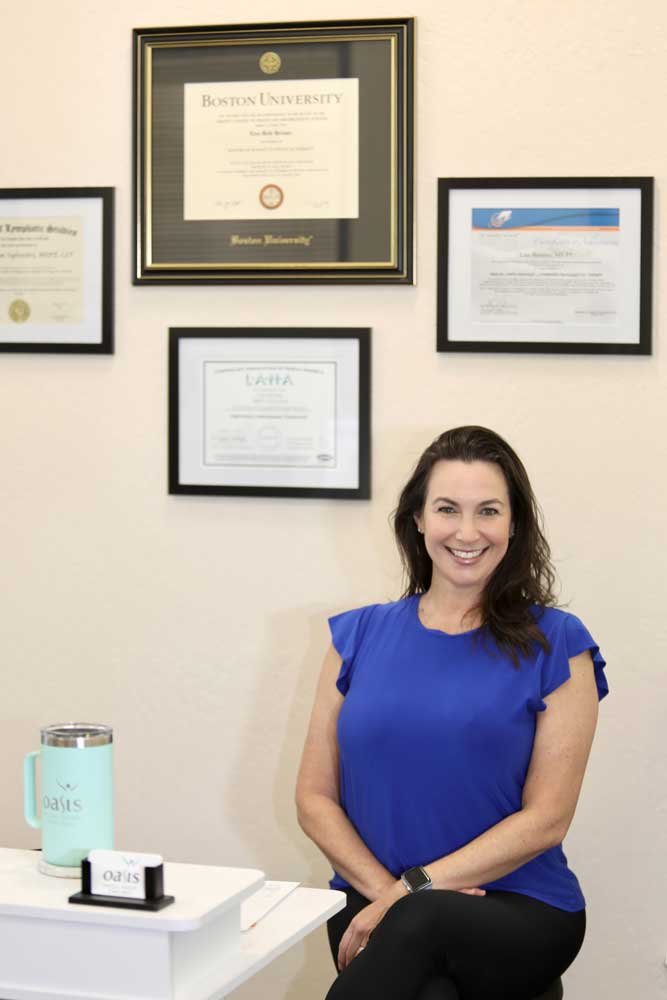 Initial Consultation with Lisa at Oasis PT